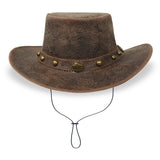 Floral Light Brown 1014 Hat
