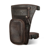 Motorcycle Leather Thigh Leg Bag
