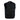 Front view of the USA SOA Collarless Denim Waistcoat, featuring pure 13.5 to 14.5 oz denim, a YKK No.7 brass zipper for front closure, two chest pockets with flaps secured by black brass snaps, and two waist pockets.