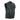 Side view of Men’s SOA Premium Collarless Waistcoat showcasing polished armhole leather finishing.