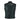 Back view of SOA Open Button Premium Waistcoat showing four large back panels with clean, structured leather finishing.