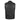 Back view of SOA Pre Black Diamond Leather Waistcoat highlighting diamond-pattern stitching on large back panels.
