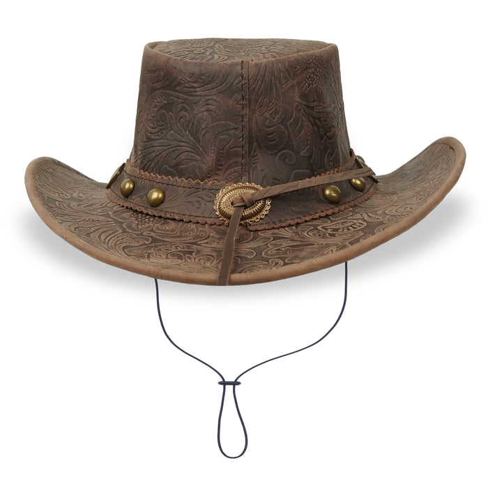 Floral Light Brown 1014 Hat