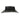 Black Floral Plated Pattern Leather Hat