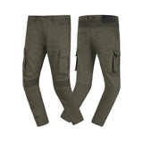 Leatherick Single Layer Olive Cargo Trouser - CE Certified