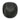 Black Floral Plated Pattern Leather Hat