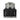 Men’s White Crocodile and Charcoal Denim Biker Vest