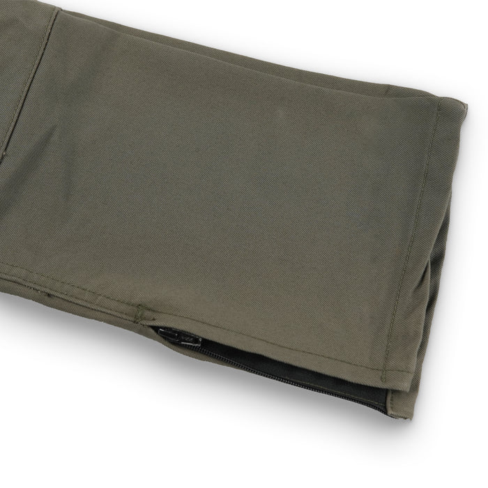 Leatherick Single Layer Olive Cargo Trouser - CE Certified