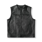 Men’s Black Crocodile Anaconda Waistcoat