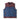 Mens Oxblood Leather and Blue Denim Waistcoat