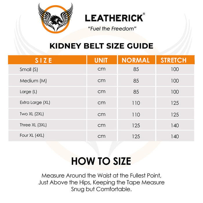 Motorcycle Unisex Kidney Support Belt