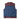 Mens Oxblood Leather and Blue Denim Waistcoat