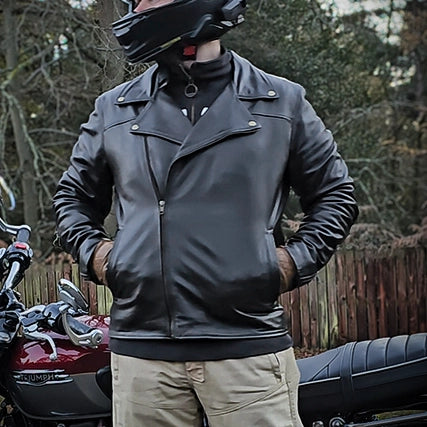 Custom MC Men Leather Jacket