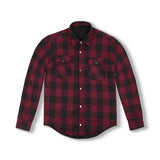 Leatherick Men’s Red & Black Flannel Fabric Shirt