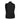 Ladies Denim Collar Open Button Biker Waistcoat