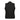 Ladies Denim Collar Open Button Biker Waistcoat