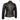 Half Angel Back of engraved leather jacket for women Textured black sheep leather.