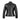 LadiesBlackLeatherJacketbackfull Image