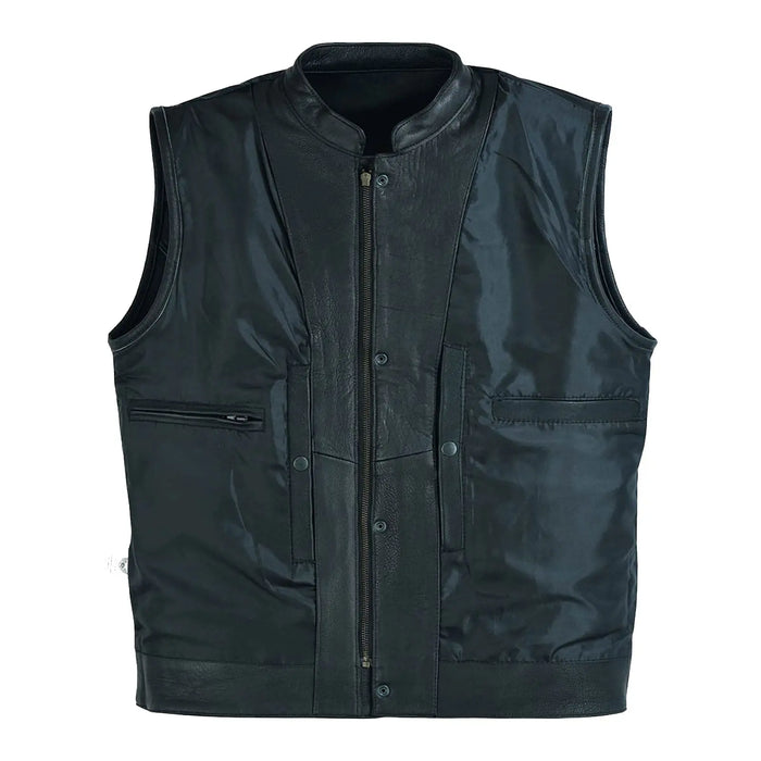 Leatherick Anarchy Club Inspired Leather Vest