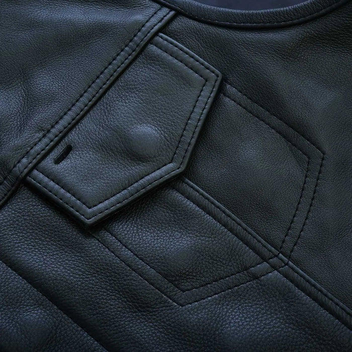 Leatherick Anarchy Club Inspired Leather Vest