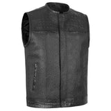 Men’s Black Crocodile Anaconda Waistcoat