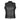 Women's SOA Style Black Leather Motorcycle Vest