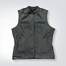 Damen SOA Style Custom Biker Weste