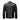 Back view of Black Hooper Men's Leather Jacket