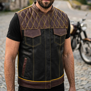 Men's Custom SOA Biker Vest