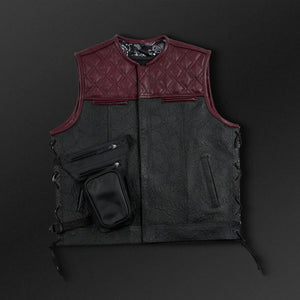 Men's Custom SOA Biker Vest
