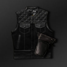 Ladies SOA Style Custom Biker Vest