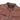 Close-up of the Hooper brown real leather jacket showing the cafe racer stand collar and horizontal chest zip pockets.