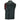 Back view of SOA Pre Waistcoat featuring four large black leather panels with red double-stitched seams.