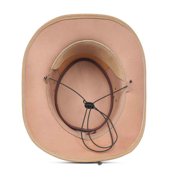Leatherick Suede Bush Leather Hat