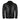 Victor Black Men’s Leather Jacket – Hooded Style