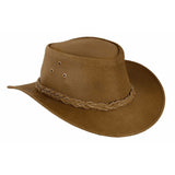 Leatherick Cowboyhut aus Wildleder