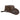 Leatherick Western Brown Leather Aussie Style Hat