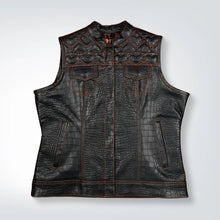 Damen SOA Style Custom Biker Weste