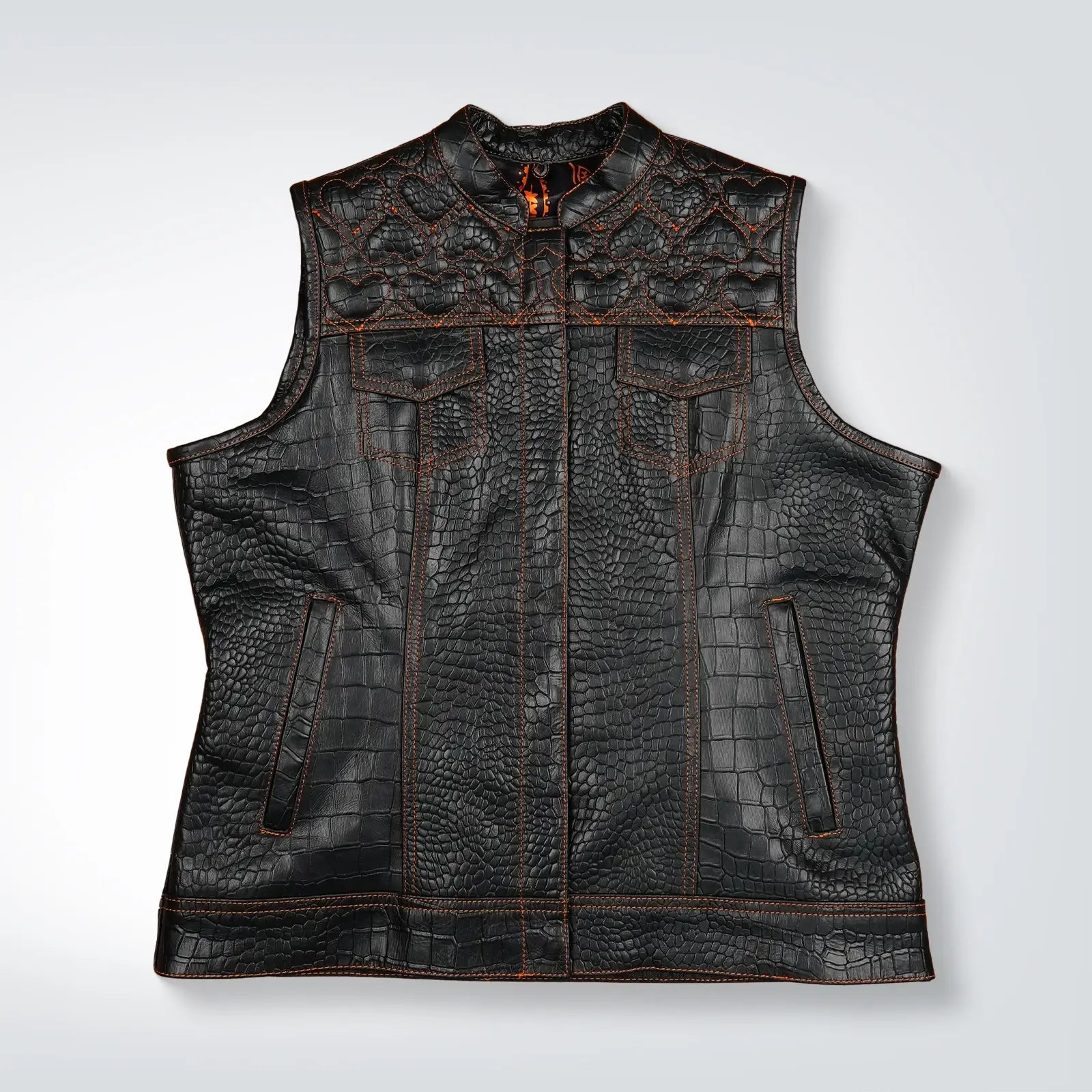 Damen SOA Style Custom Biker Weste