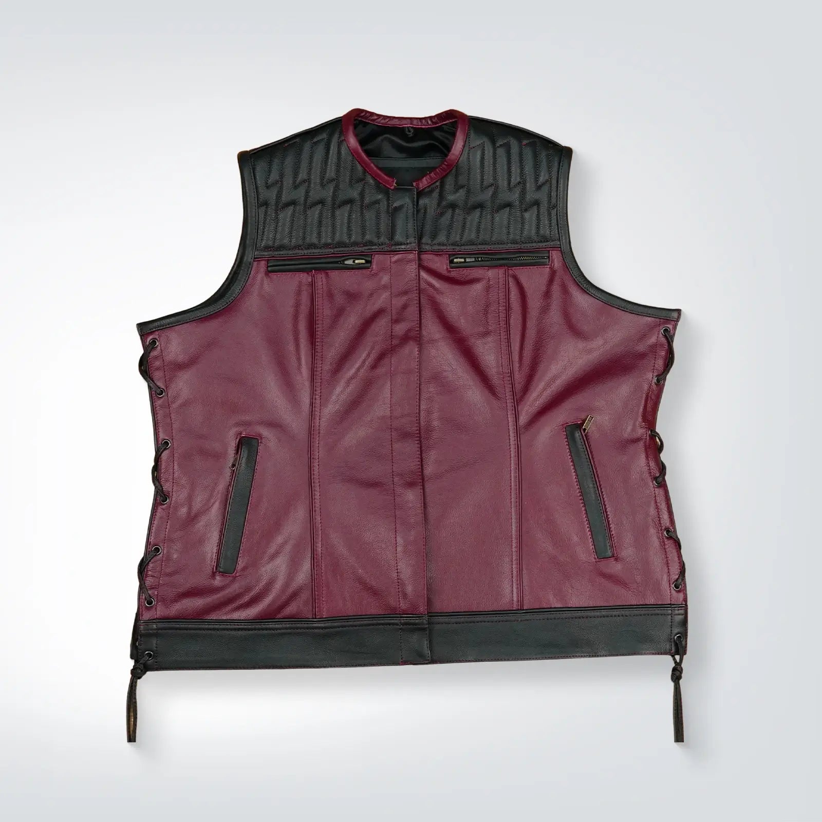 Damen SOA Style Custom Biker Weste